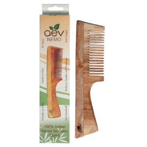 AEV Nemo Neem Wood Hair Comb -1