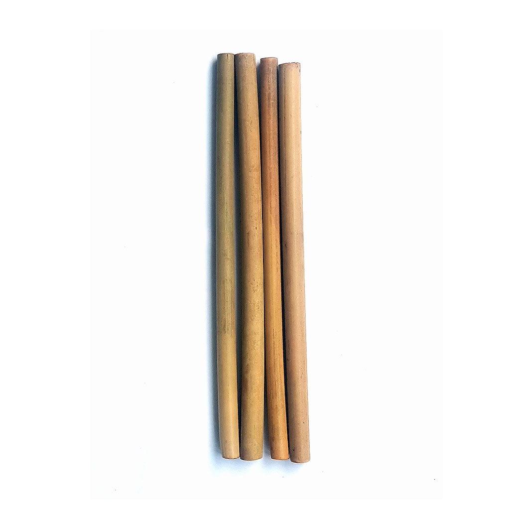 Bamboo Drinking Straws (Set of 4)