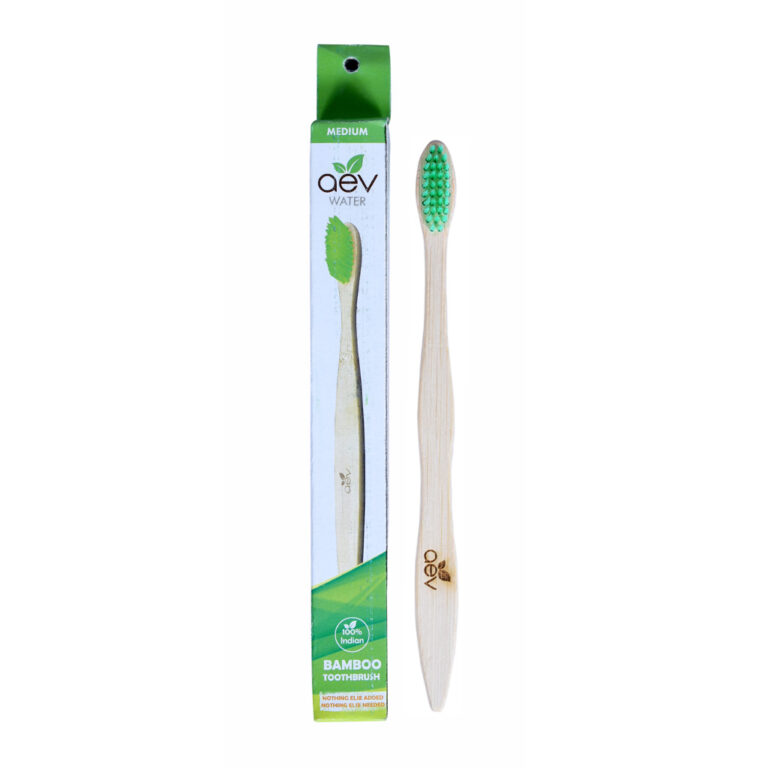 AEV Water Slim S-Curve Bamboo Toothbrush
